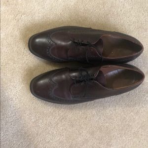 Brown, Allen Edmond dress shoes.